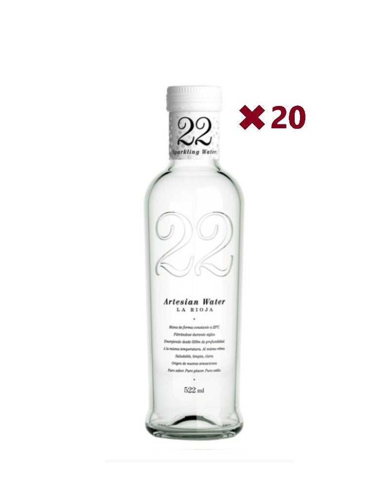 22 Artesian Water con Gas 522 ml Caja 20