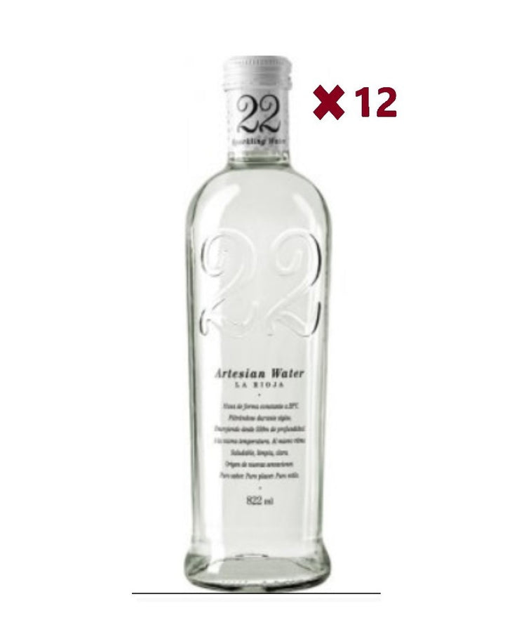 22 Artesian Water con Gas 822 ml Caja 12