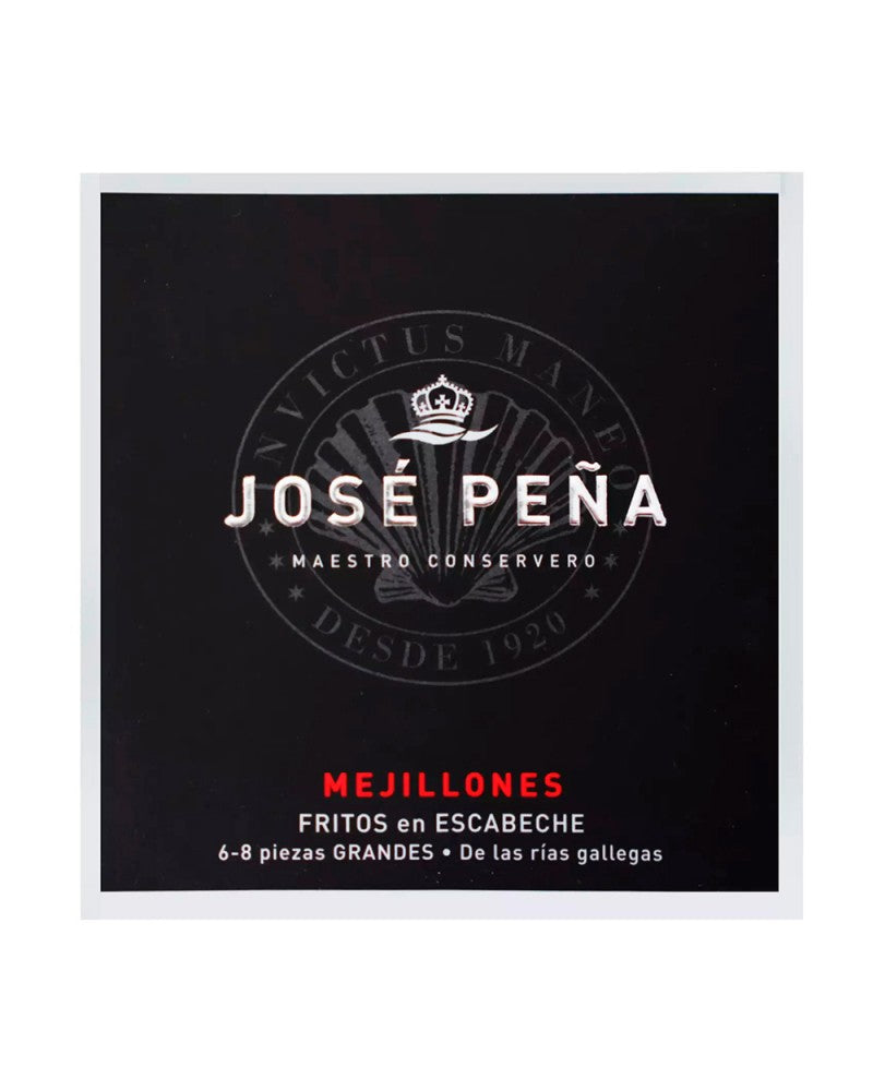 Mejillones José Peña Fritos en Escabeche 6/8 Premium 110gr