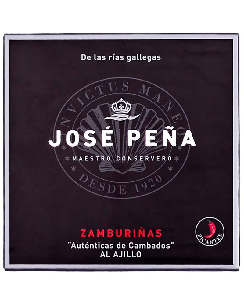 Zamburiñas al Ajillo Jose Peña Premium 110gr