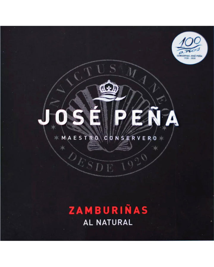 Zamburiñas al Natural José Peña Premium 110gr