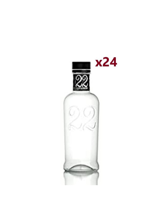 Agua 22 Artesian Water 322ML Caja 24