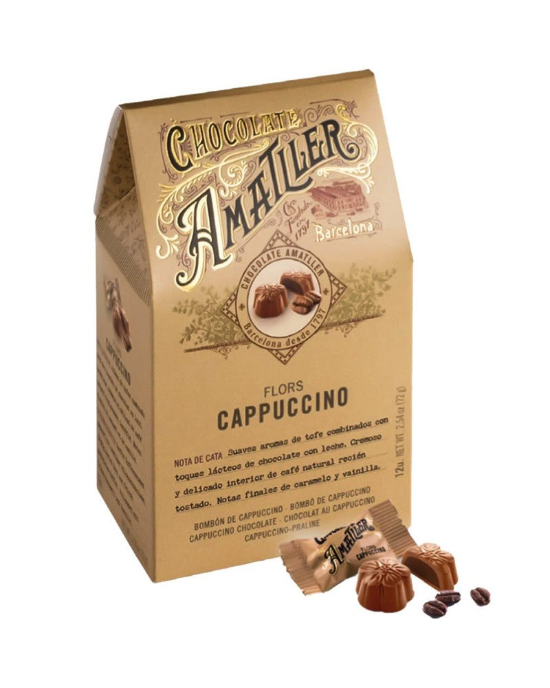 Amatller Bombones Flors Capuccino 72gr.