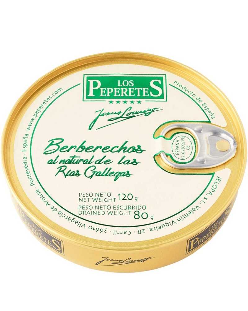 Berberecho Peperetes 30/40 120 gr