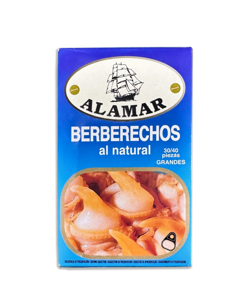 Berberechos al Natural Alamar 30/40 120gr