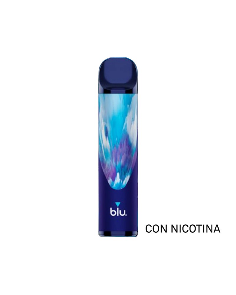 Blu Bar Vaper Desechable - Blue Ice Con Nicotina 600 Caladas