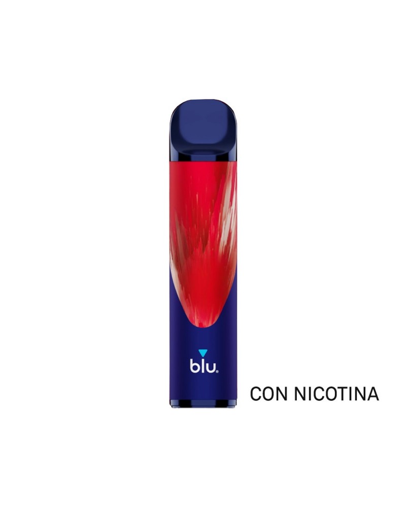 Blu Bar Vaper Desechable - Fresa Ice Con Nicotina 600 Caladas