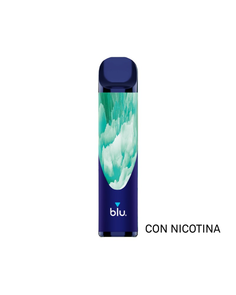 Blu Bar Vaper Desechable - Menta Con Nicotina 600 Caladas