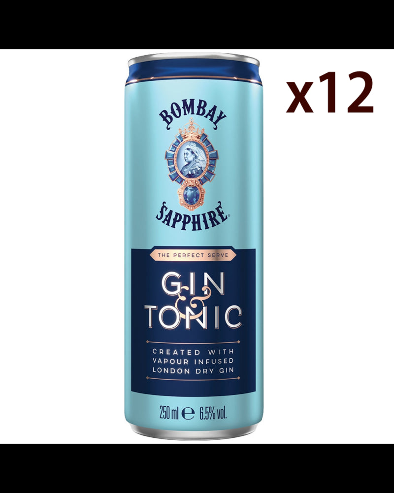 Bombay Sapphire Gin & Tonic Caja 12