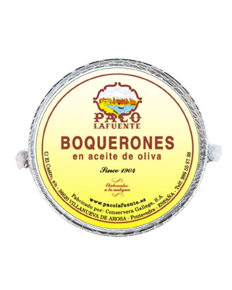 Boquerones en aceite de oliva Paco Lafuente