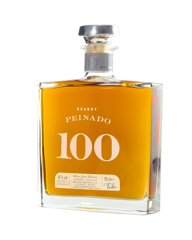Brandy Peinado 100 años 70Cl.