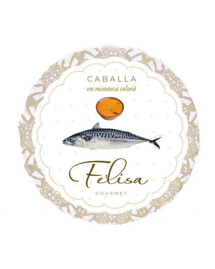 Caballa en Manteca Colorá  Felisa Gourmet 265 gr.