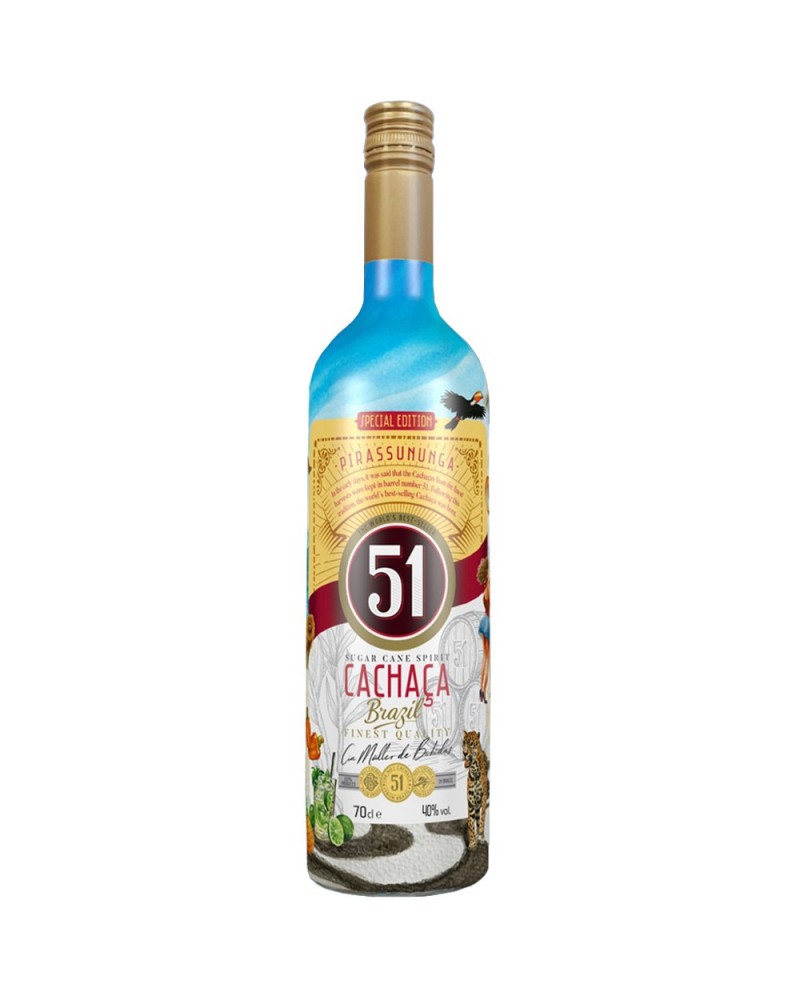 Cachaça 51 70Cl. Ed. Especial Pirassununga