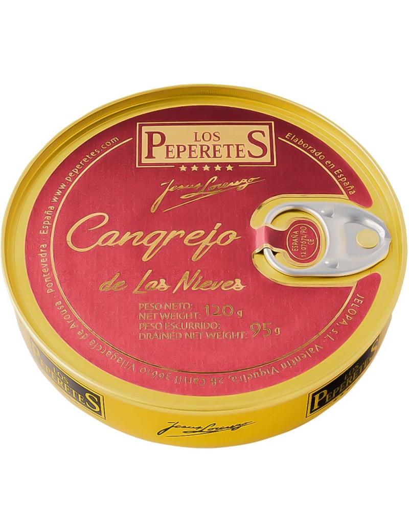 Cangrejo de las Nieves al Natural Peperetes 120gr