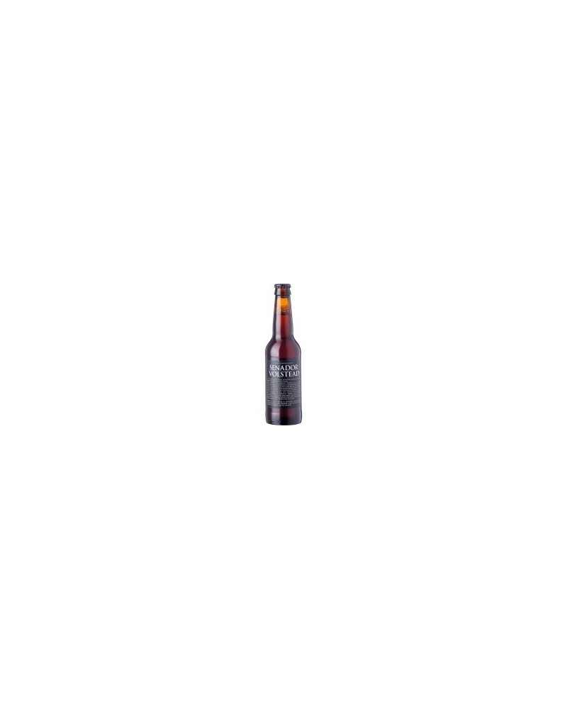 CERVEZA SENADOR VOLSTEAD ROJA AL BOURBON 33CL CAJA DE 24 UND.