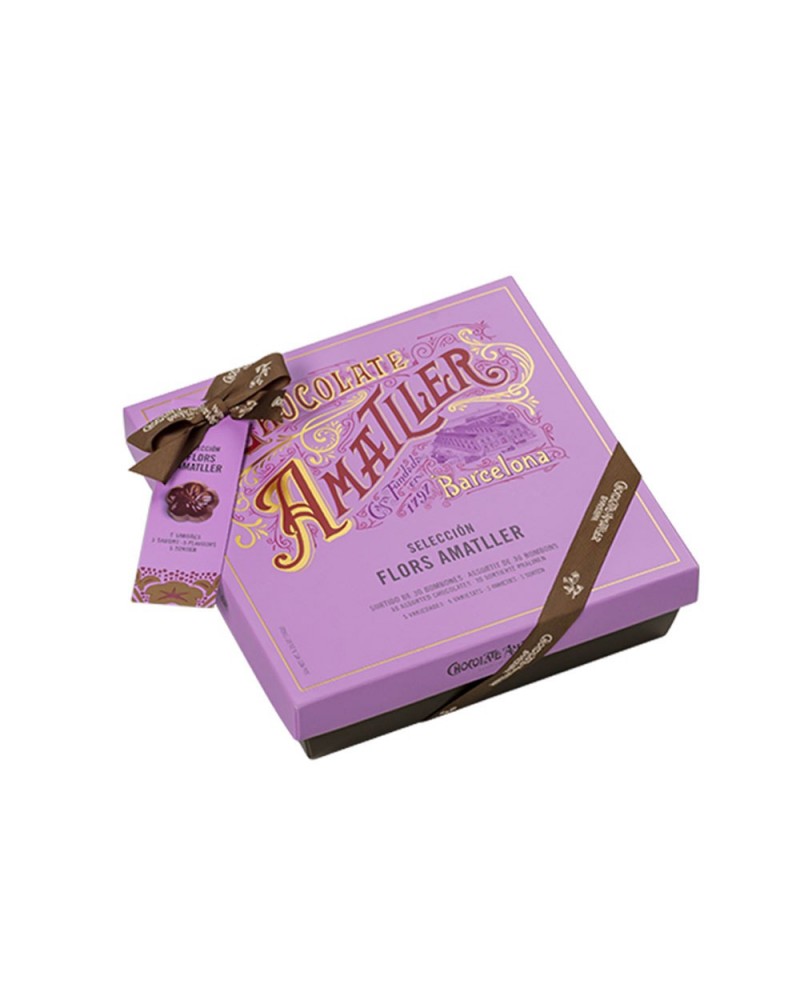 Chocolate Amatller Selección Flors 5 sabores 180gr.