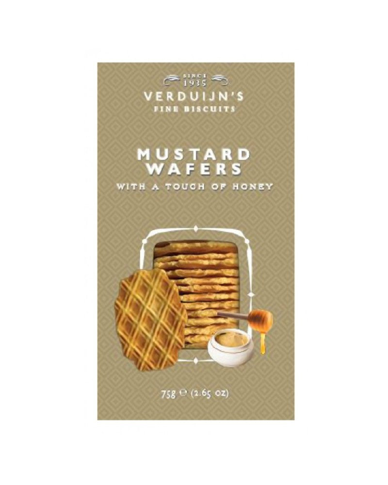 Crackers con Queso, Miel y Mostaza - Verduijn's 75gr.