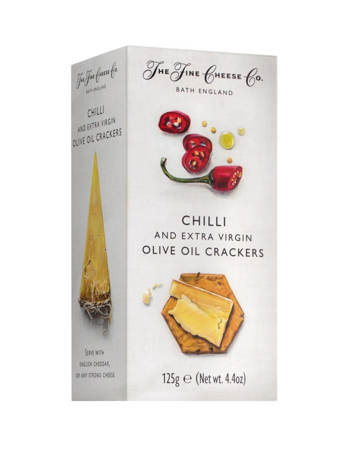 Crackers De Chili y Aceite De Oliva Extra The Fine Cheese Co. 125gr.