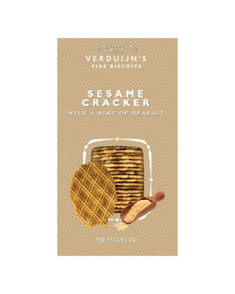 Crackers Sésamo y Sal - Verduijn's 75gr.