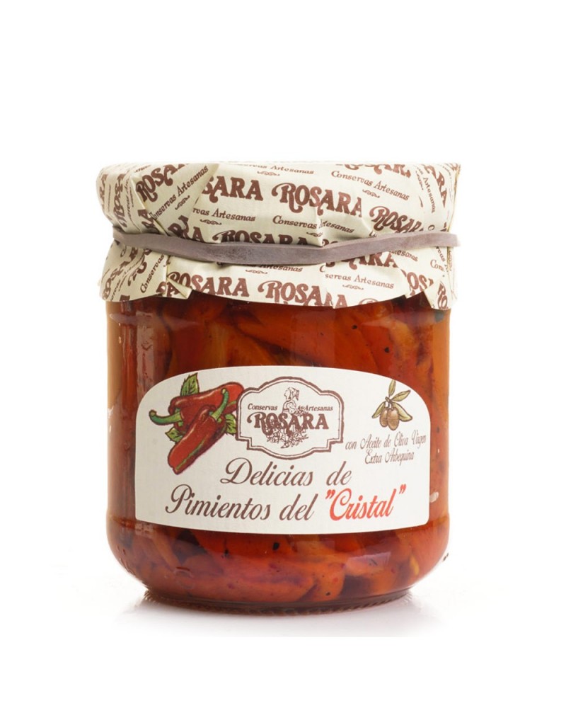 Delicias de Pimiento del Cristal Rosara 212gr