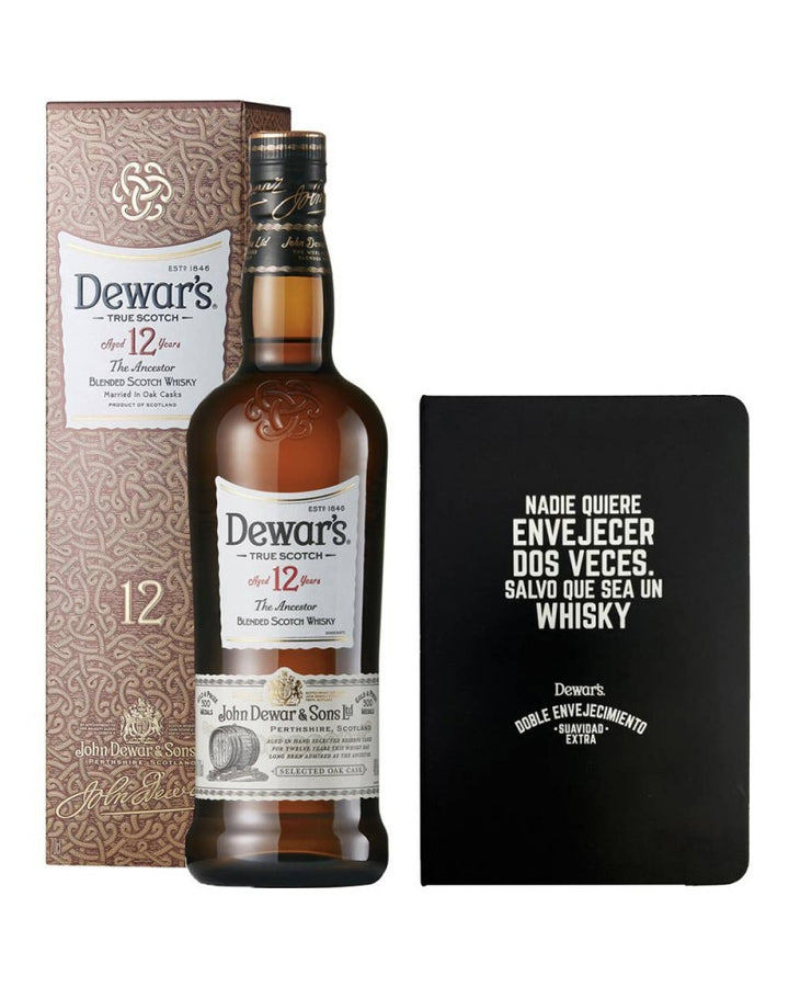 Dewar's 12 Years + Libreta