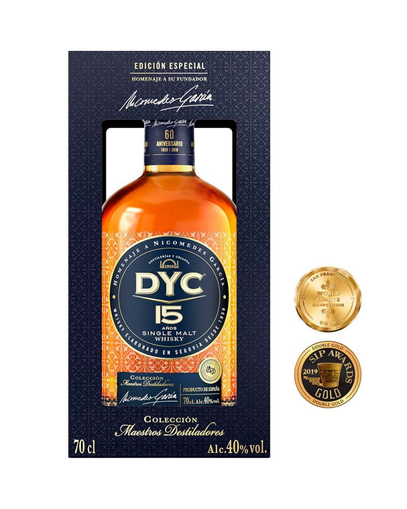 DYC 15 AÑOS SINGLE MALT