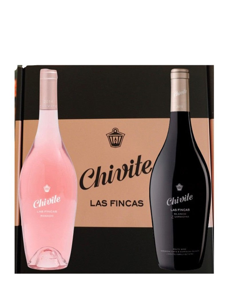 Estuche 2 Botellas Chivite Blanco y Rosado