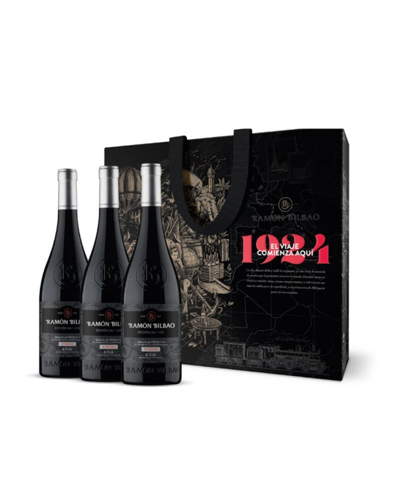 Estuche 3 botellas Ramón Bilbao Edición limitada 2018