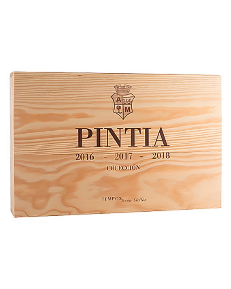 Estuche Coleccionista Pintia (2016,2017,2018) 6 botellas Edición Limitada