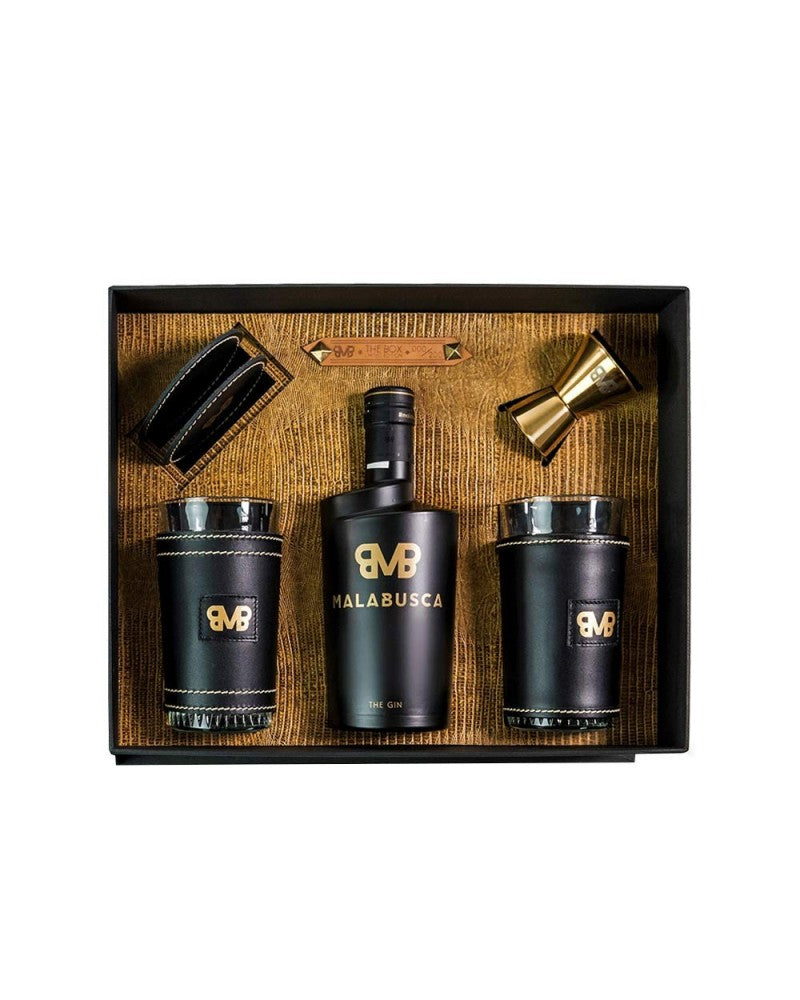 Estuche Gin Malabusca Exclusive Leather Edition