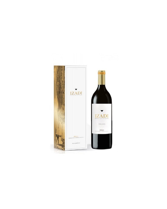 Estuche Magnum Izadi Crianza 2018 150 Cl.