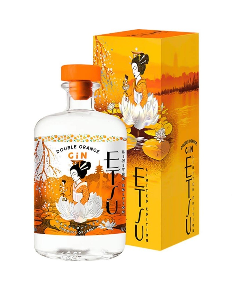 Etsu Japanese Gin Double Orange 70 Cl. + Estuche