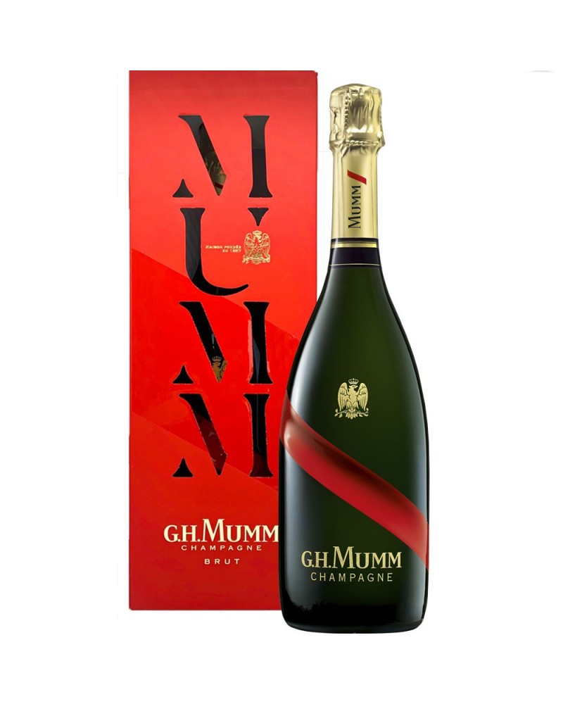 G.H Mumm Grand Cordon Champagne Estuchado