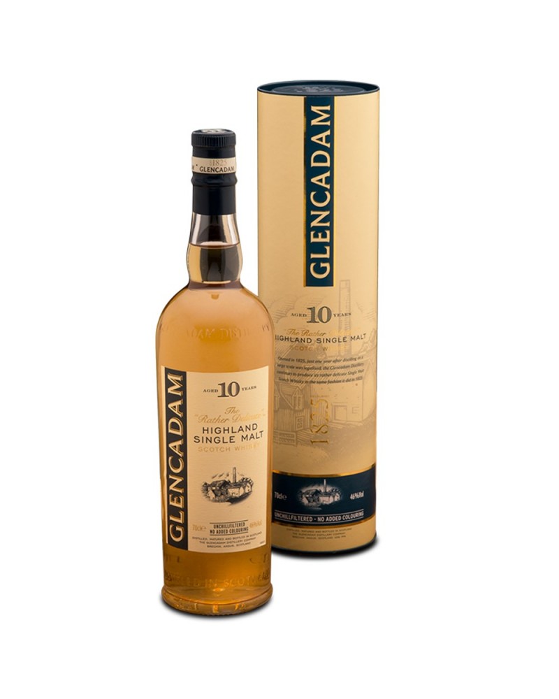 Glencadam Single Malt Whisky 10 Años