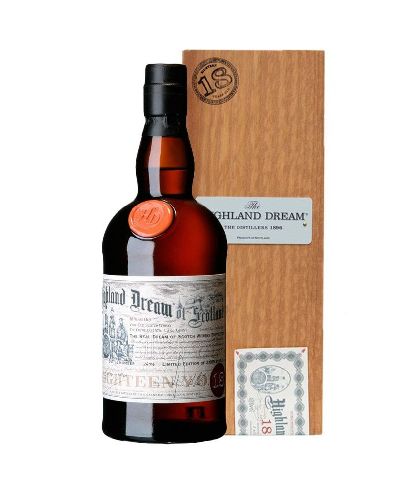 Highland Dream 18 Años Estuche Madera