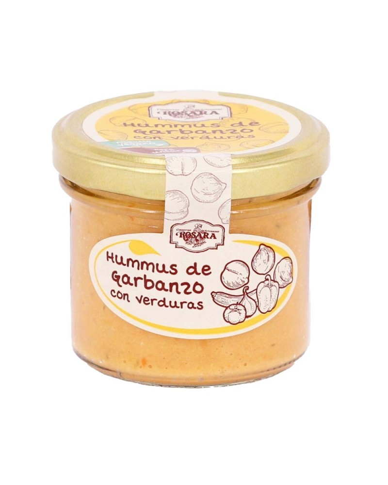 Hummus de Garbanzo con Verduras Rosara 125GR.