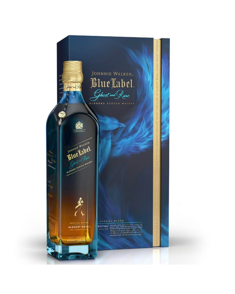 Johnnie Walker Blue Ghost And Rare Glenury Royal 70cl.