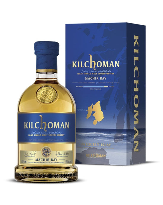 KILCHOMAN WHISKY MACHIR BAY + ESTUCHE