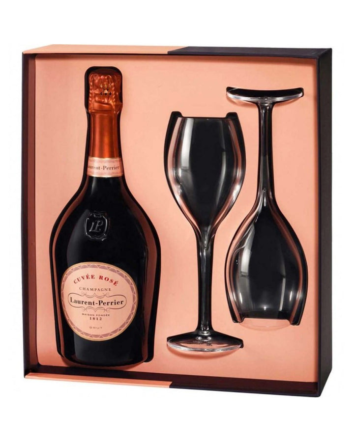 Laurent-Perrier Cuvée Rosé Brut Estuche  + 2 Copas