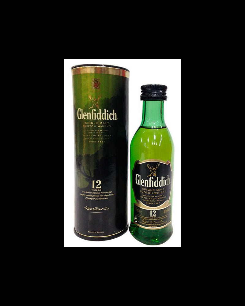 Miniatura Glenfiddich 12 Años