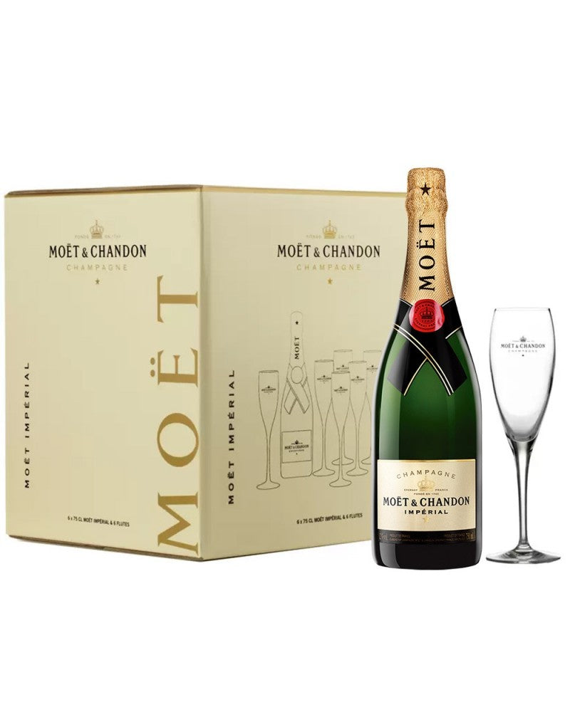 Moet & Chandon Brut Imperial Pack All In One +  6 Copas