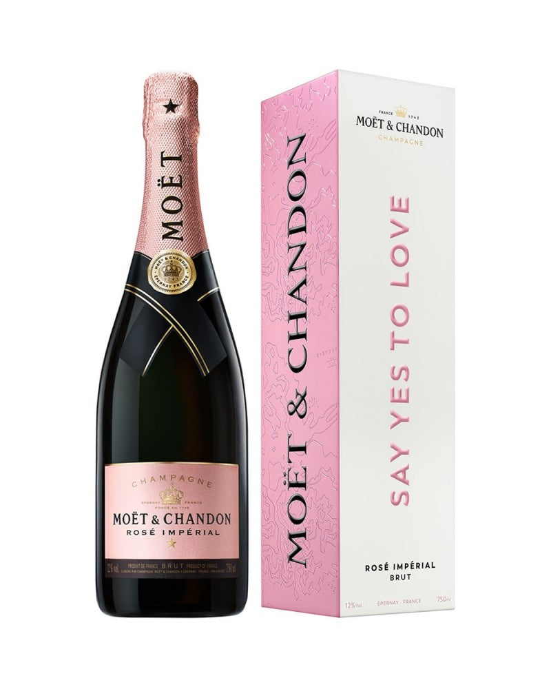 Moet & Chandon Rosé Estuchado Esp.  Love Edition