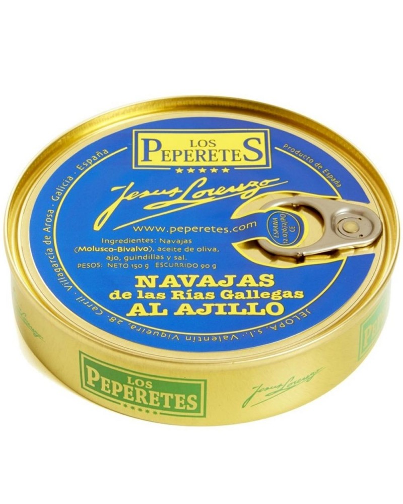 Navajas al Ajillo Peperetes 120 gr