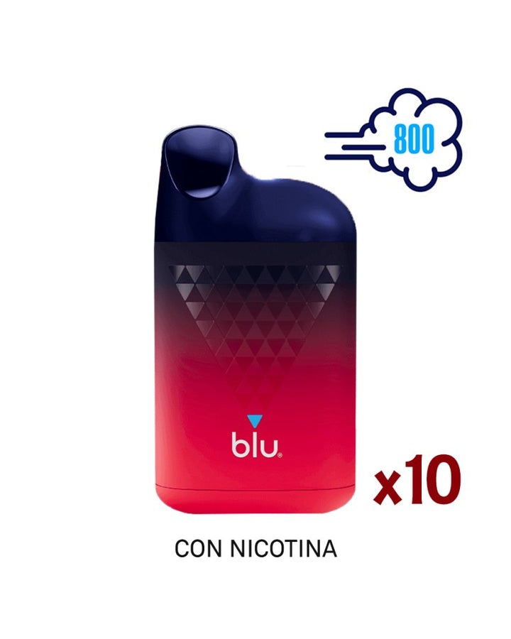 Pack 10 Blu Box - Cereza Ice 800 caladas