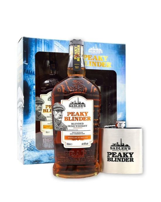 Pack Peaky Blinder Blended Irish Whisky con Petaca