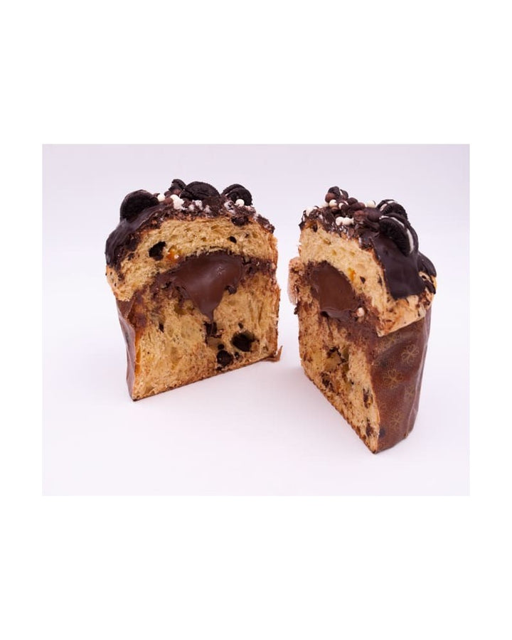 Panettone Cubierto y Relleno De Chocolate Juanfran Asencio 520 gr.