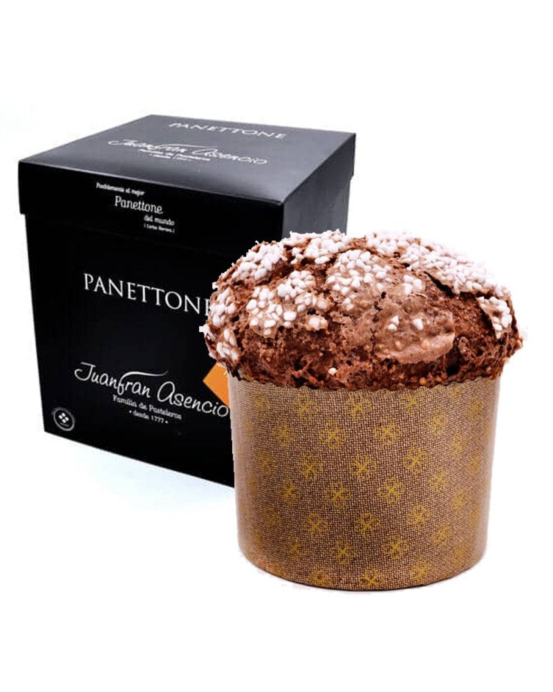 Panettone De Chocolate y Naranja Juanfran Asencio 550gr.