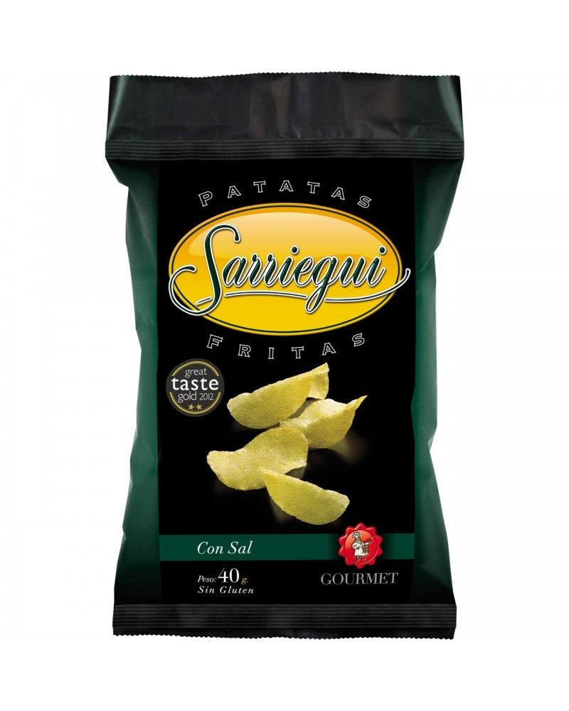 Patatas Fritas Gourmet Sarriegui 150gr. Caja 10 Und.