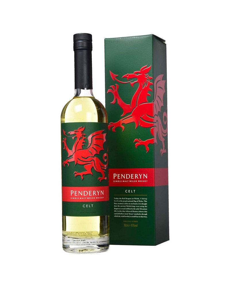 Penderyn Single Malt Whisky "Celt" 70Cl. + Estuche