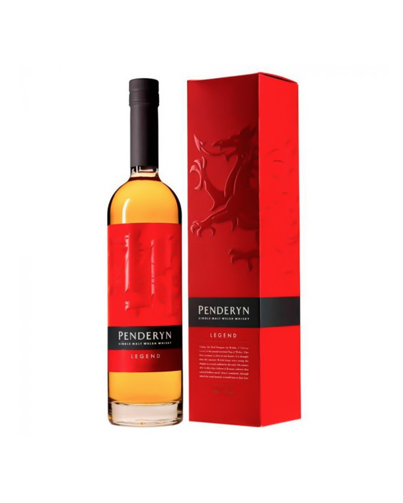 Penderyn Single Malt Whisky "Legend" 70Cl. + Estuche